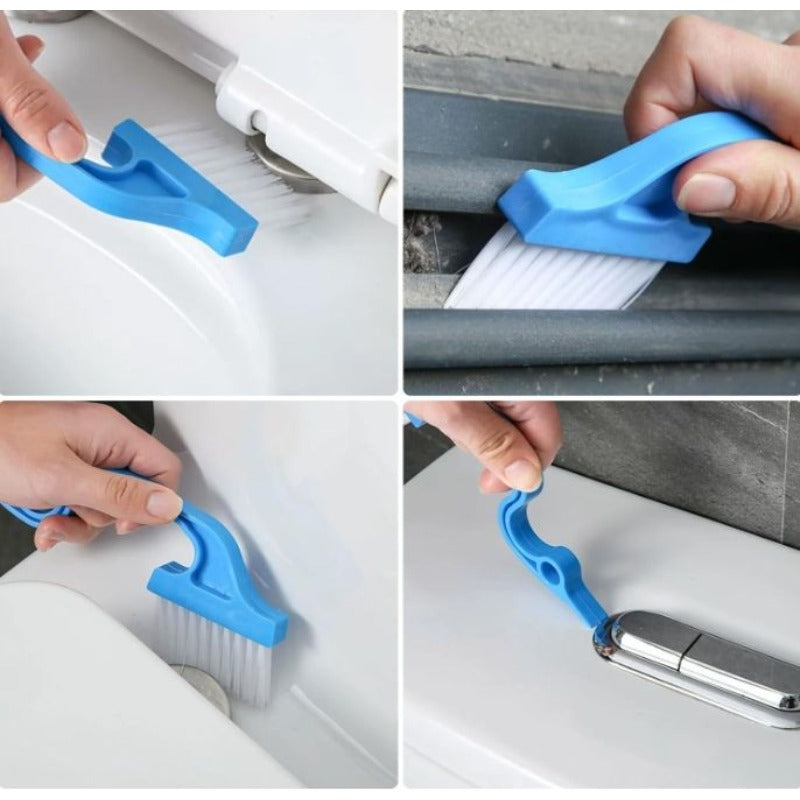 21Pcs Household Cleaning Set Small Cleaning Brush & Wire Washing Rags Hard Bristle Crevice Cleaning Brush, Long Handle Household Cleaning Tool Suitable for Cups, Bottles, Teapots, Corners
