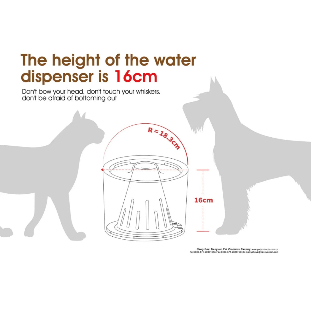 84oz/2.5L Cat Water Fountain with Fully Detachable Design  Pet Water Dispenser with Volcano Rock, Ultra-Quiet Pump